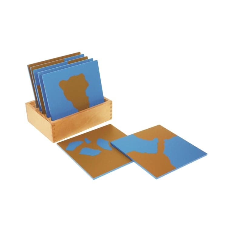 Alison's Montessori Land and Water Form Cards