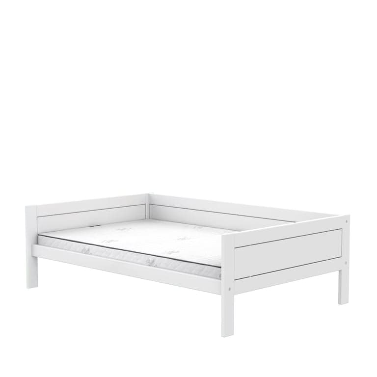 LIFETIME Kidsroom Lit simple original pour enfant 120 x 200 cm Blanc Deluxe