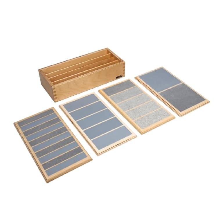 Alison's Montessori Rough and Smooth Boards Premium Quality