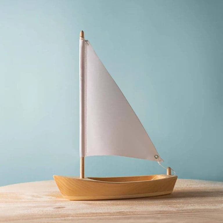 BumbuToys Sailing Boat White